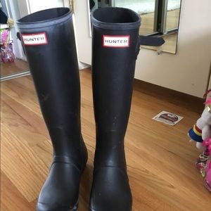 Black Hunter rain boots